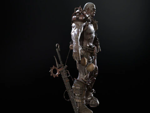 SuperZombie5 3D Model