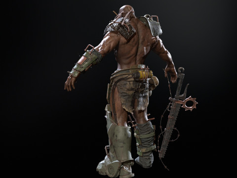 SuperZombie5 3D 모델