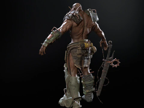 SuperZombie5 3D Model