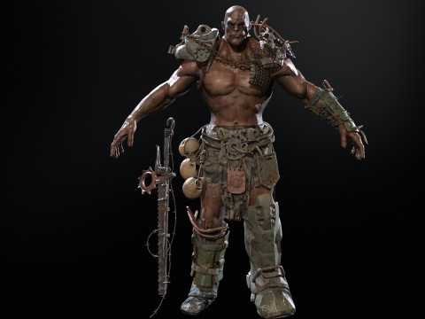 SuperZombie5 3D 모델