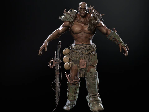 SuperZombie5 3D Model