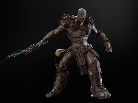 SuperZombie5 3D 모델