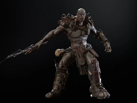 SuperZombie5 3D Model