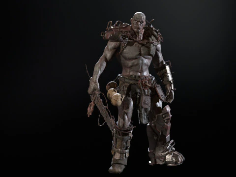 SuperZombie5 3D Model