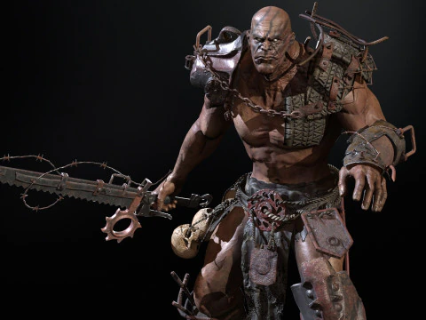 SuperZombie5 3D Model
