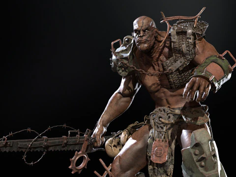 SuperZombie5 3D Model