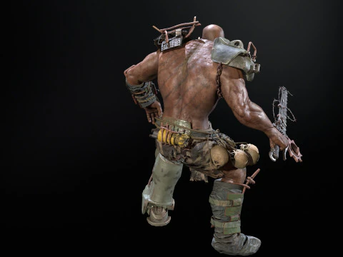 SuperZombie5 3D Model
