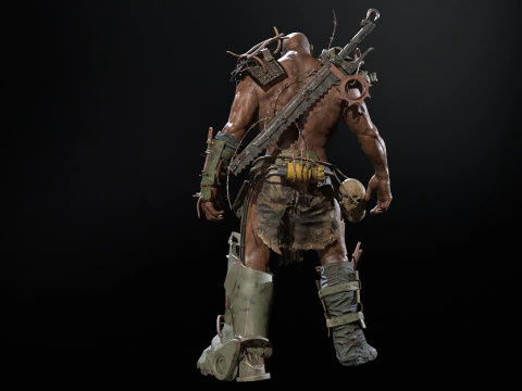 SuperZombie5 3D Model