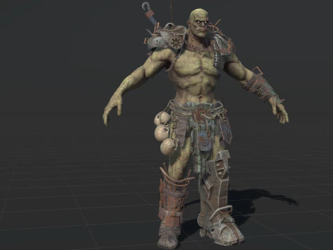 SuperZombie5 3D Model