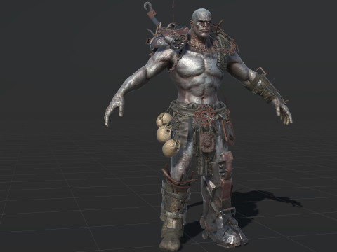 SuperZombie5 3D 모델