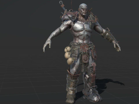 SuperZombie5 3D Model