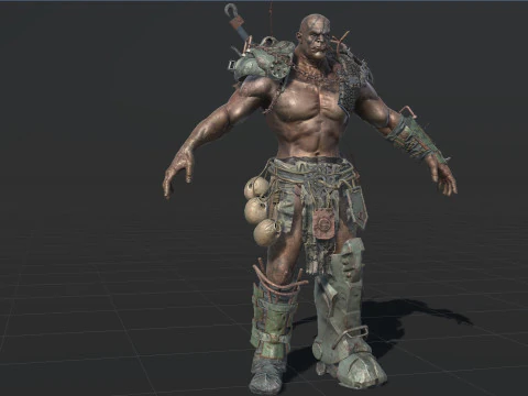 SuperZombie5 3D Model