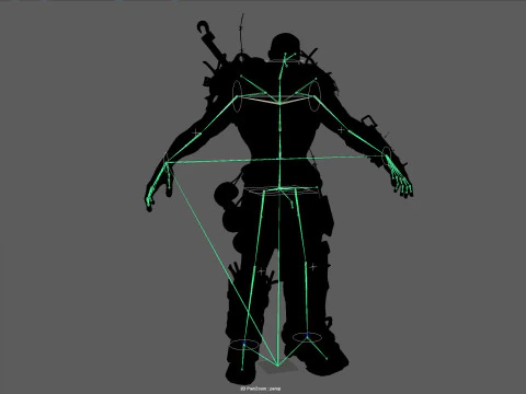 SuperZombie5 3D Model
