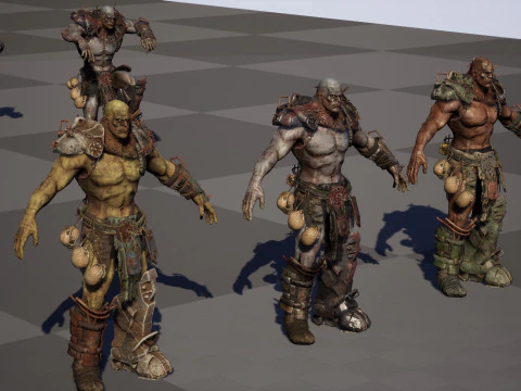 SuperZombie5 3D Model