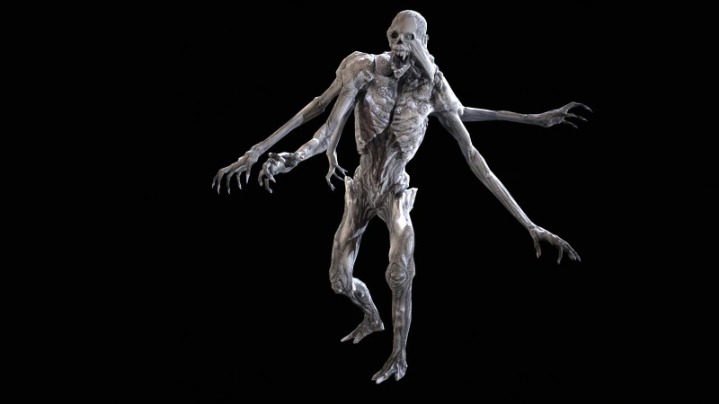 Necromutant4 3D Model .c4d .max .obj .3ds .fbx .stl .blend