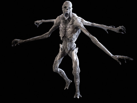 Necromutant4 3D Модель