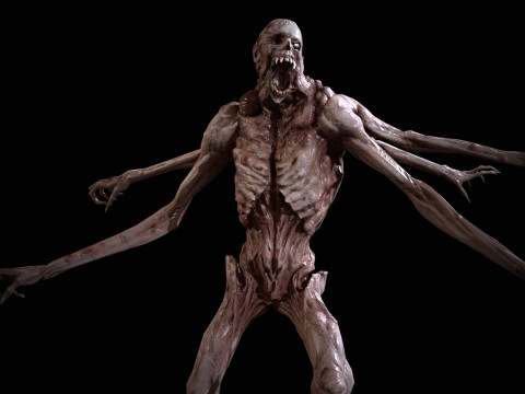 Necromutant4 3D Модель
