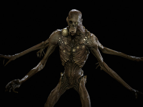 Necromutant4 3D Модель