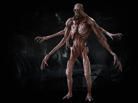 Necromutant4 3D Model