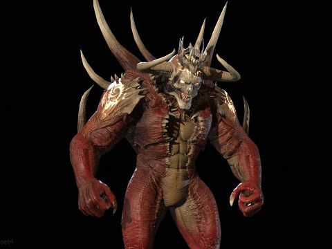 DemonBoss6 3D Model