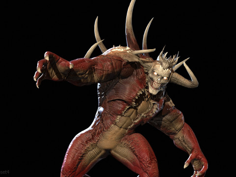 DemonBoss6 3D Модель