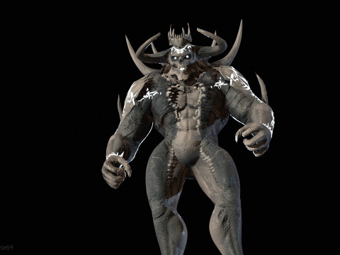 DemonBoss6 3D Модель