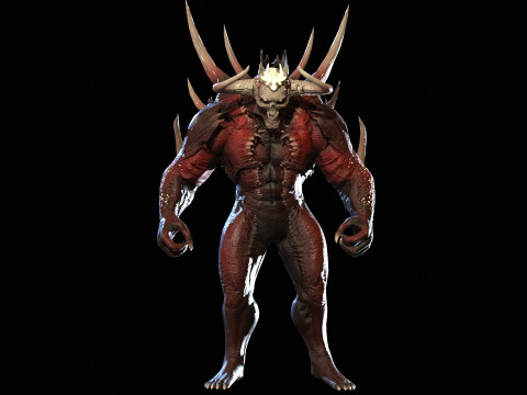 DemonBoss6 3D Модель