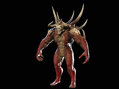 DemonBoss6 3D Модель