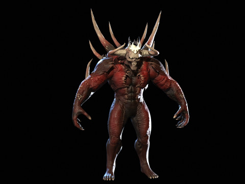 DemonBoss6 3D Модель