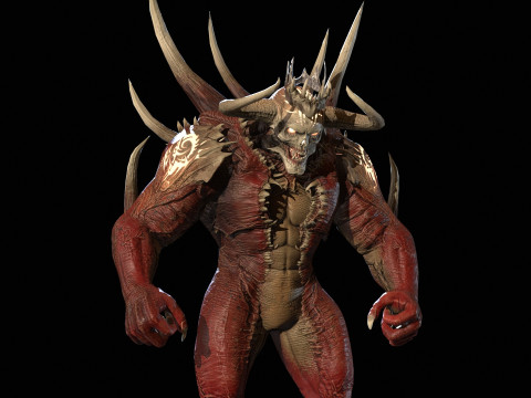 DemonBoss6 3D Модель