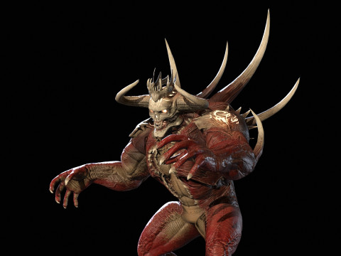 DemonBoss6 3D Модель