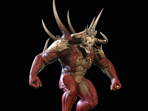 DemonBoss6 3D Модель
