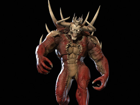 DemonBoss6 3D Модель