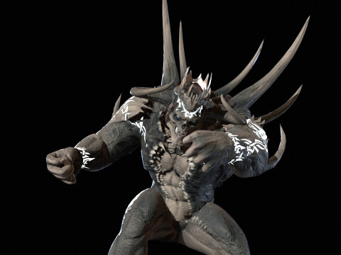 DemonBoss6 3D Модель
