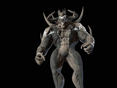DemonBoss6 3D Модель