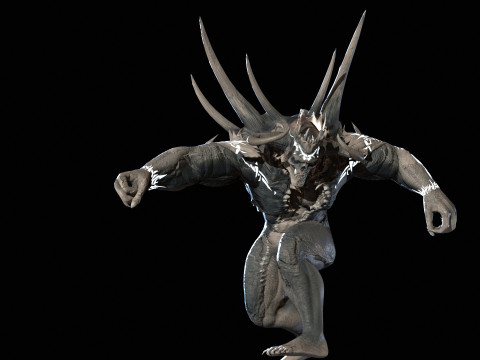 DemonBoss6 3D Модель