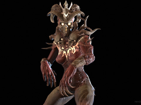 DemonBoss4 Modelo 3D