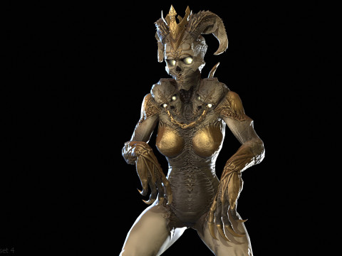 DemonBoss4 3D Модель