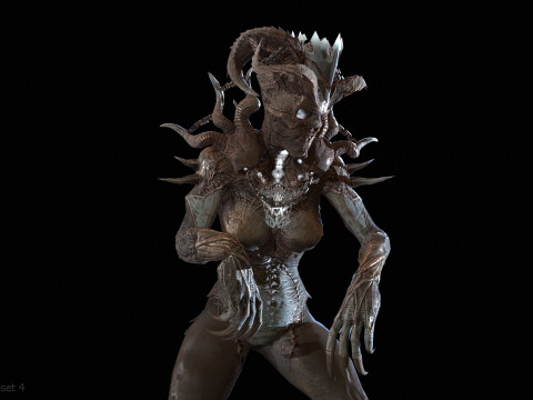 DemonBoss4 3D Модель