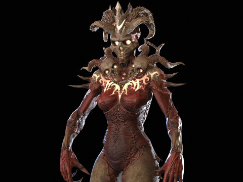 DemonBoss4 3D Модель