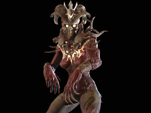DemonBoss4 3D Model