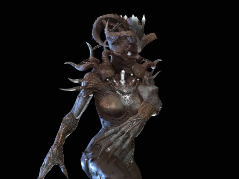 DemonBoss4 3D Модель