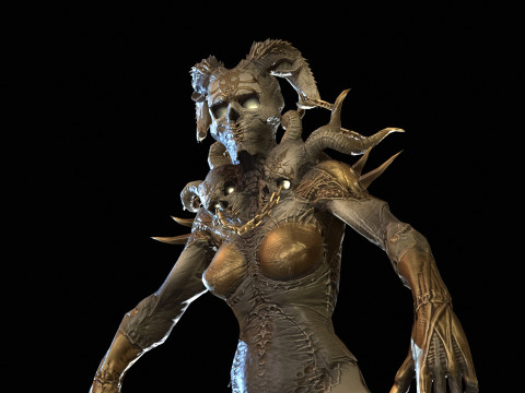 DemonBoss4 3D Модель