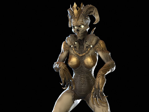 DemonBoss4 3D Модель