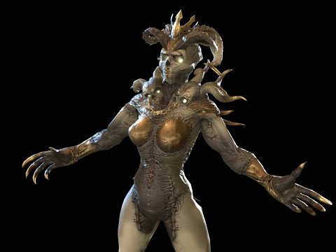 DemonBoss4 3D Модель