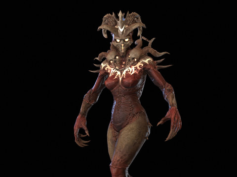 DemonBoss4 3D Модель