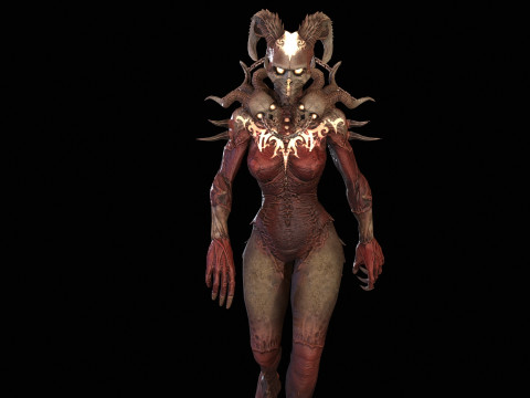 DemonBoss4 3D Модель