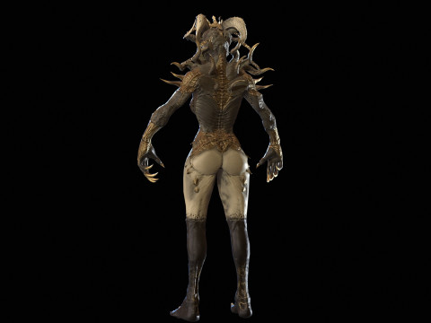 DemonBoss4 3D Модель