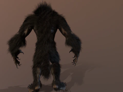 Werewolf 3D Model