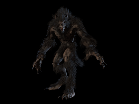 Werewolf 3D Model